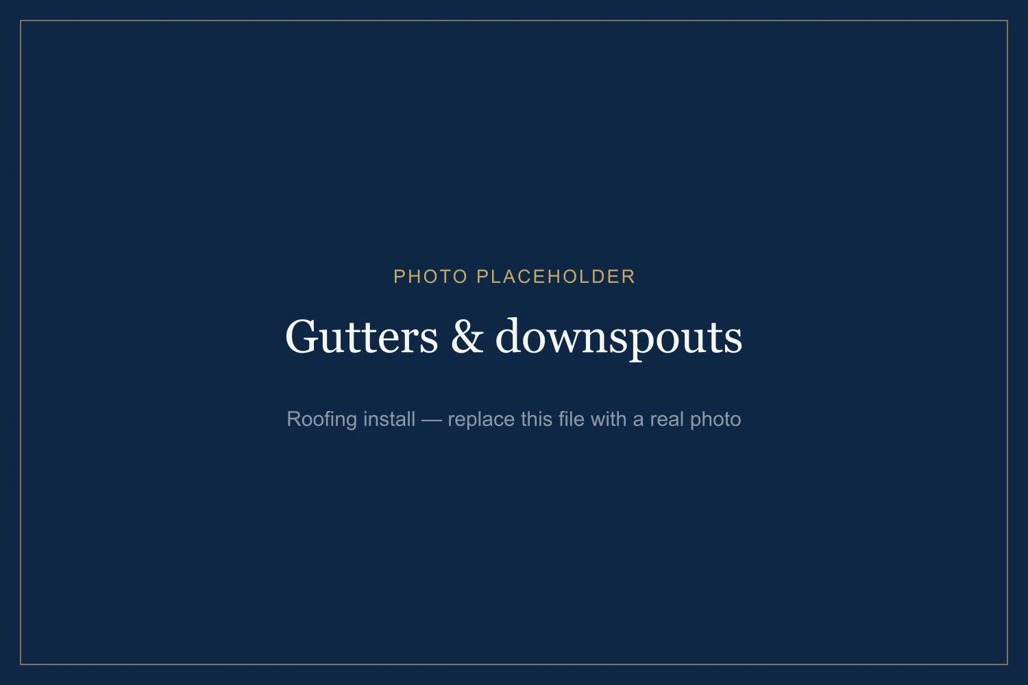 Gutters & downspouts by Awesense Exterior — example of our work