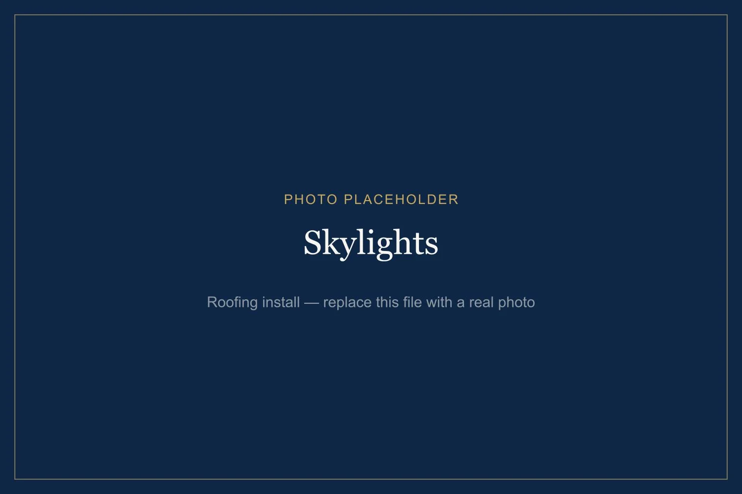 Skylights by Awesense Exterior — example of our work