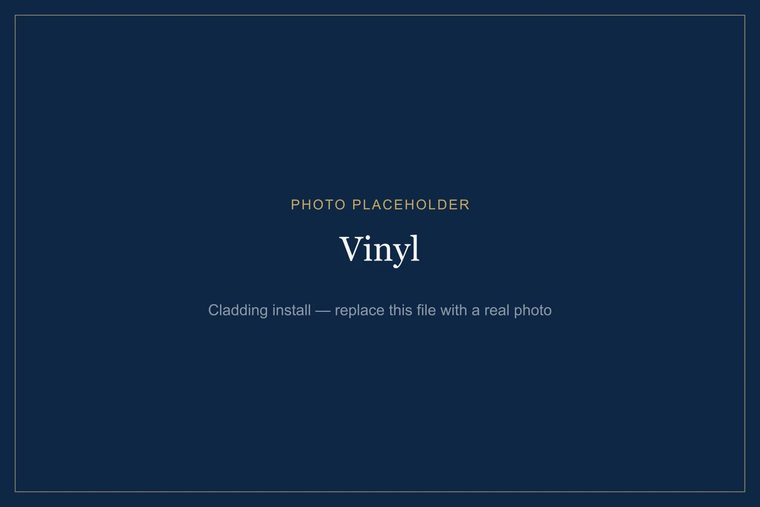 Vinyl by Awesense Exterior — example of our work